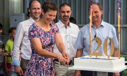 Sopron is celebrating its 20-year company anniversary